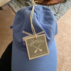 Light blue lake girl hat